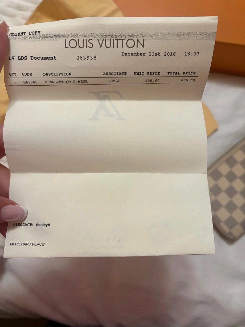 Louis Vuitton authentic louis